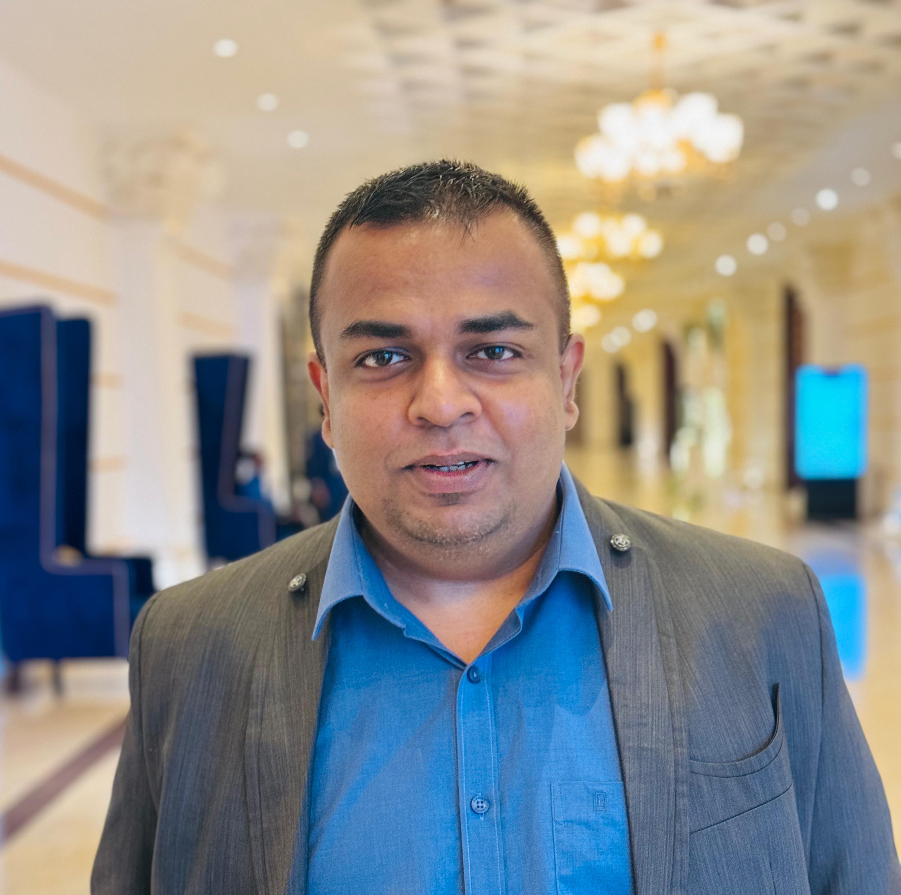 Erandika Sandaruwan portrait illustration